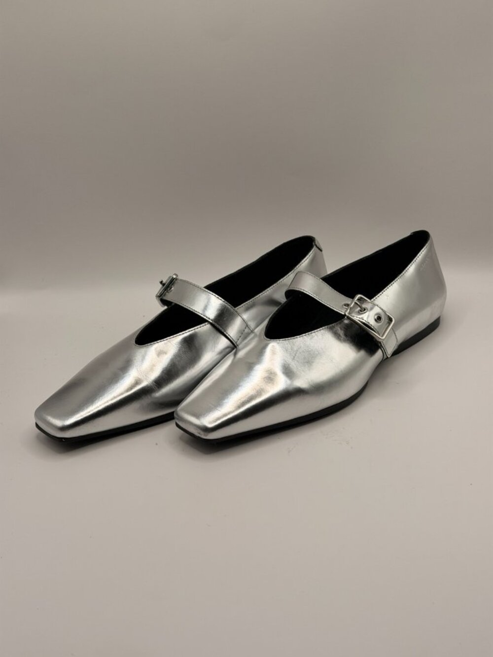 VAGABOND Womens Wioletta buckle-strap ballet flats Sz 37 / US 7